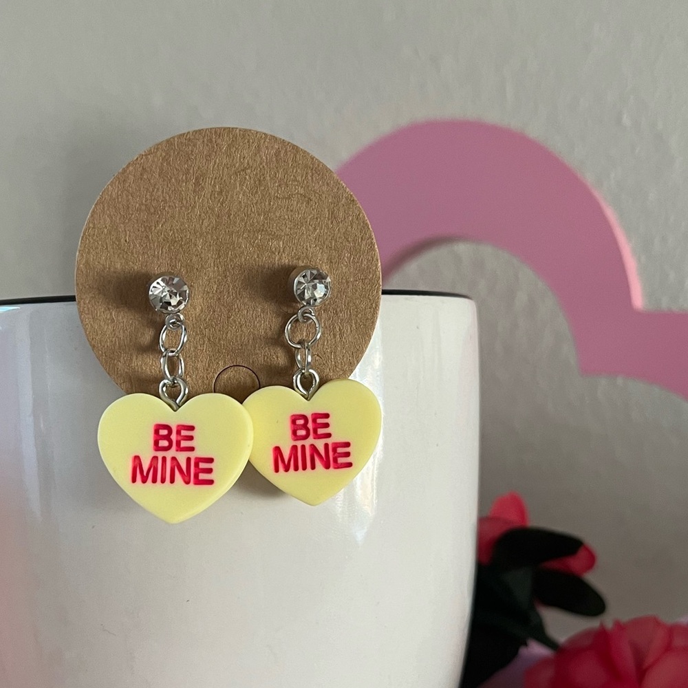 Conversation Heart Earrings